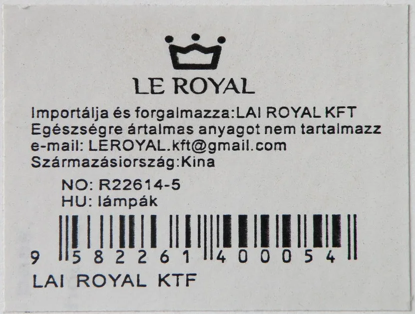 Luce notturna «Led Night Light» (LE ROYAL)