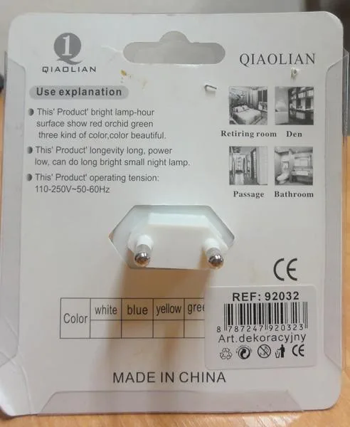 Luce notturna «LED Night Lighting» — foto 4 dell'alert A12/1394/18