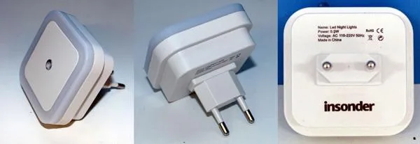 Luce notturna «LED Night Lights» — foto 1 dell'alert A12/1687/18
