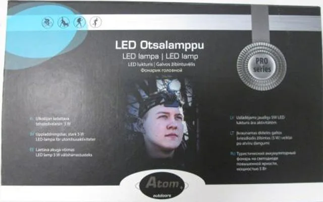 Proiettore a LED «LED otsalamppu» — foto 3 dell'alert A12/0583/14