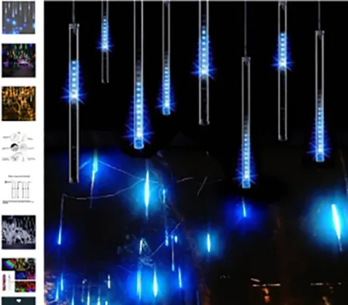 Catena di illuminazione «LED PIOGGIA DI STELLACADENTE - E12061-3-FBA     E2-01-01»