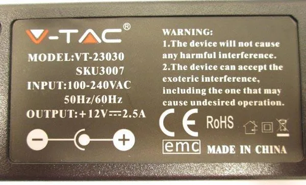Alimentazione a LED «LED Power Supply» — foto 3 dell'alert A12/0782/17