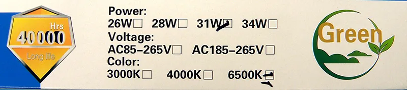 Lampada a LED «LED Purification fixture» — foto 3 dell'alert A12/00699/20