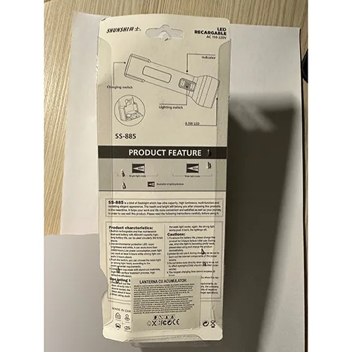 Torcia elettrica «LED RECARGABLE TORCH» — foto 1 dell'alert A12/02763/24