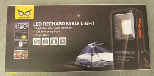 Proiettore a LED «LED Rechargeable Light» — foto 3 dell'alert A12/1603/17