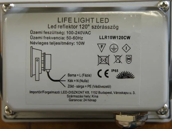 Proiettore a LED «Led reflektor 120°» — foto 2 dell'alert A12/0283/18