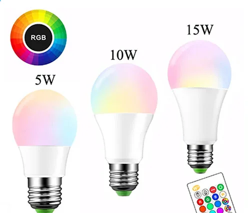 Lampadina del LED «LED RGB+W Bulb with Remote Control» — foto 1 dell'alert A12/00047/21