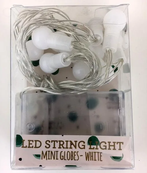 Luce della stringa del LED «LED String Light Mini Globes» (Rice)