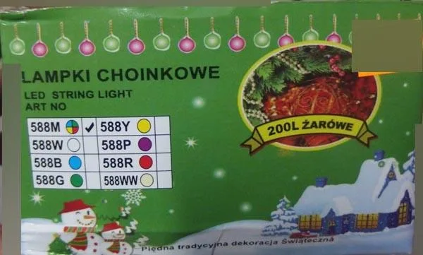 Catena di illuminazione «LED string light» — foto 1 dell'alert A12/0124/17