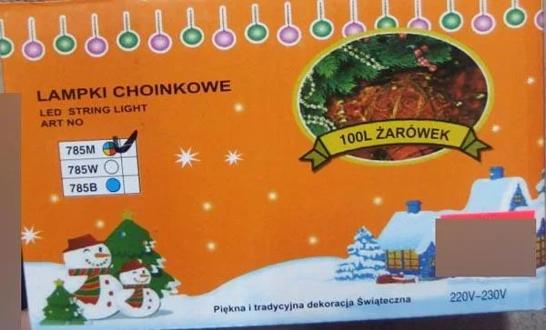 Catena di illuminazione «LED string light» — foto 3 dell'alert A12/0124/17