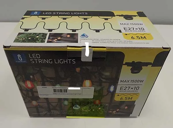 Catena di illuminazione «LED String Lights» (AIGOSTAR)