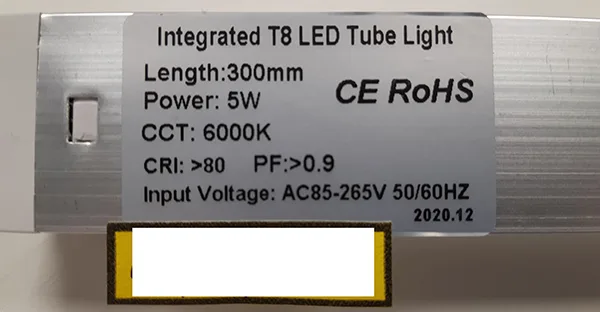 Luce del tubo del LED «Led TL fixture» — foto 3 dell'alert A12/00169/22