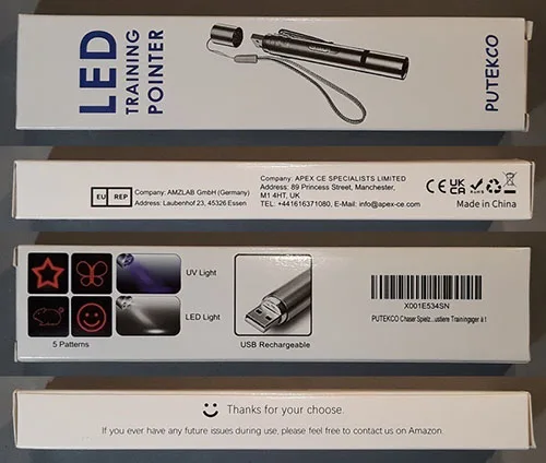 Puntatore laser «LED TRAINING POINTER» — foto 3 dell'alert A12/01386/22