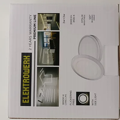 Luce del pannello «LED twin panel light» — foto 1 dell'alert A12/00579/24