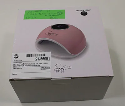 Lampada del chiodo LED/UV «LED/UV nail lamp SOFI NAILS 5» — foto 1 dell'alert A12/01255/21