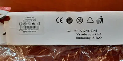 Catena di illuminazione «LED Vánoční stromek» — foto 4 dell'alert A12/00813/21