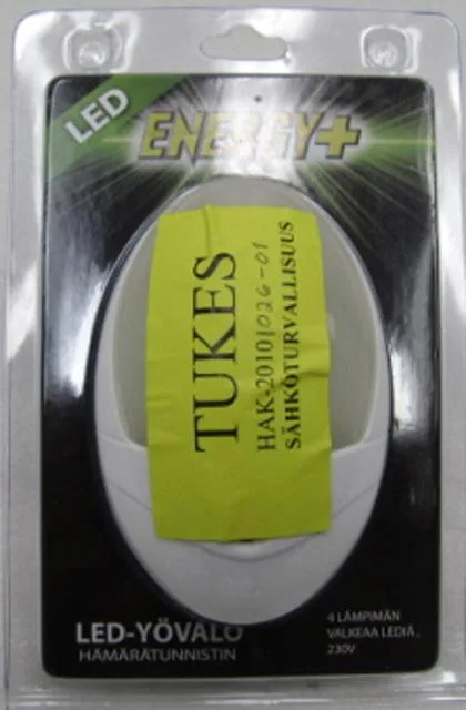 Luce notturna &amp; #13; &amp; #13; «LED-Yövalo» (Energy+)