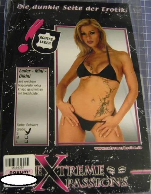 Bikini & #13; & #13; «Leder Mini Bikini Extreme Passions» — foto 3 dell'alert A12/0532/13