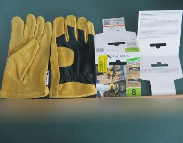 Guanti da lavoro in pelle «Lederhandschuhe» — foto 1 dell'alert A12/0974/16