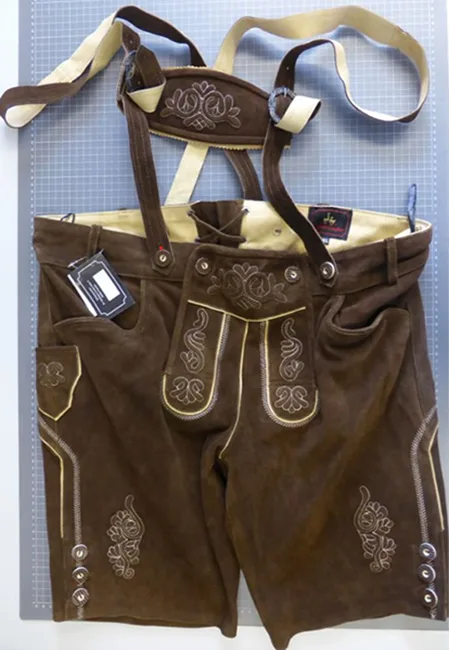 Lederhosen (pantaloncini in pelle) «Lederhose Seppl» — foto 1 dell'alert A12/00009/21