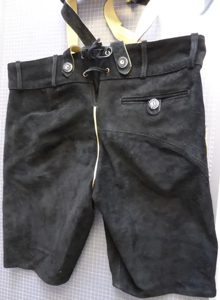 Lederhosen (sanguisughe in pelle) «Lederhose Siggi» (Deiters / Oktoberzauber)