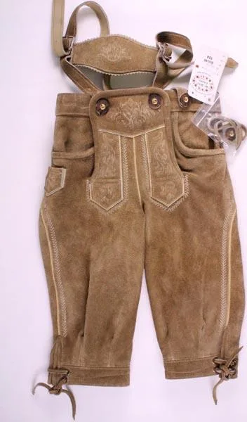 Lederhosen per bambini (pantaloni in pelle) (St. Peter Country)