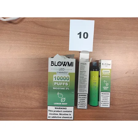 Sigaretta elettronica monouso «Lemon mint» — foto 2 dell'alert A12/02376/24