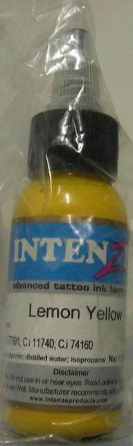 Inchiostro del tatuaggio & #13; & #13; «Lemon Yellow» — foto 2 dell'alert A12/1361/12
