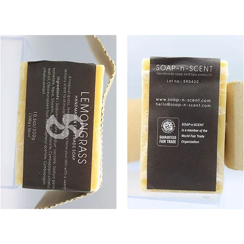 Sapone «Lemongrass Soap Set» — foto 2 dell'alert A11/00055/24