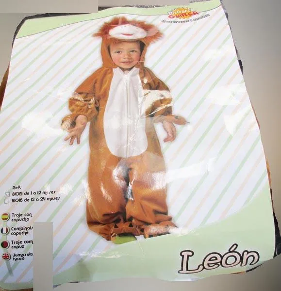 Costume di fantasia-vestito «Léon» — foto 3 dell'alert A12/1377/16