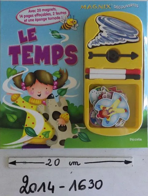 Libro di giocattoli «Les Cinq Sens; Le Temps» — foto 2 dell'alert A12/1962/14