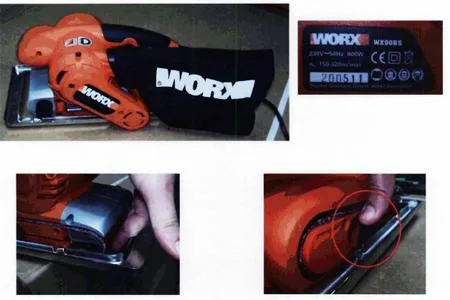 Levigatrice a nastro "WORX" — foto 1 dell'alert 0750/06