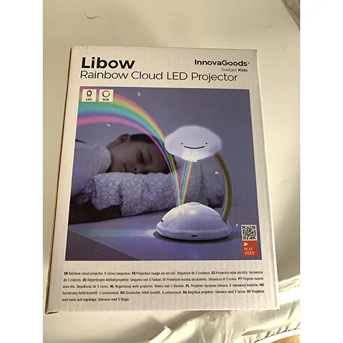 Luce a LED «Libow rainbow cloud LED projector» (Innovagoods)