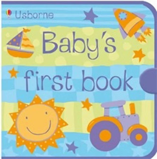 Libro bambino – primo libro dei bambini – libro di panno edizione ragazzi (Usborne)