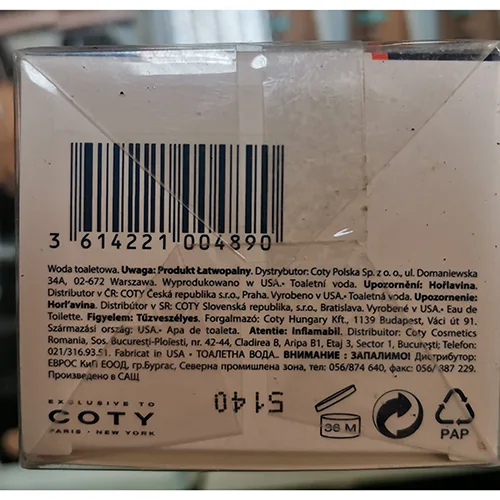 Eau de toilette «LIFE ENERGY» — foto 3 dell'alert SR/03012/25