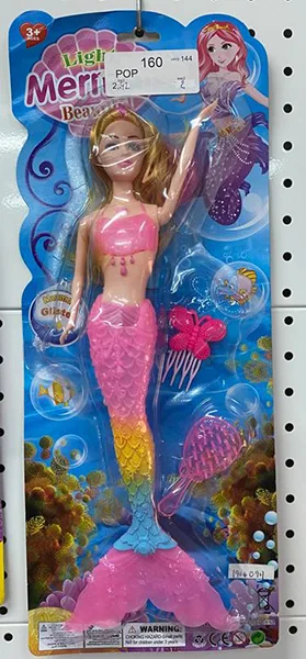 Bambola di plastica «Light Mermaid»