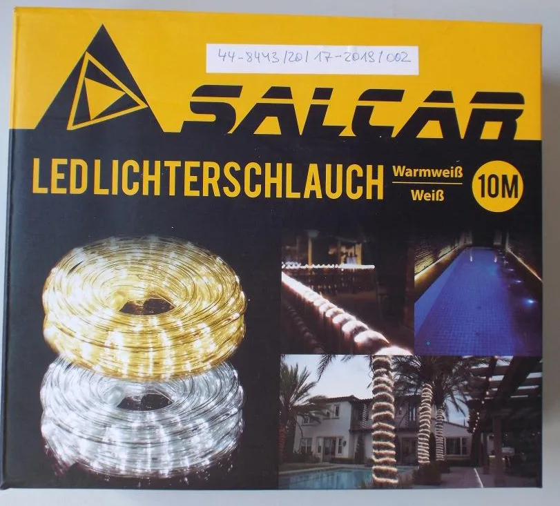 Tubo flessibile della luce del LED «Light rope 240 white» (Salcar)