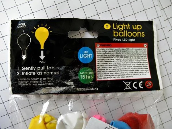 Palloncini «Light up Balloons» (Unknown)