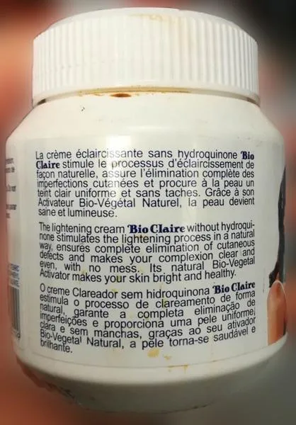 Prodotto schiarimento della pelle «Lightening body cream without hydroquinone» — foto 2 dell'alert A12/0564/19