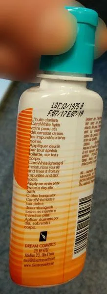 Prodotto schiarimento della pelle «Lightening oil» — foto 2 dell'alert A12/1638/18
