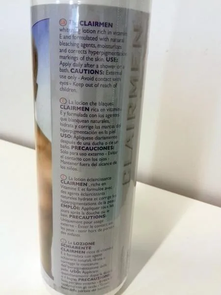 Prodotto schiarimento della pelle «Lightening Program for Men» — foto 2 dell'alert A12/1390/18