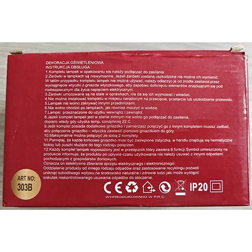 Catena di illuminazione «Lighting chain» — foto 2 dell'alert SR/02316/25