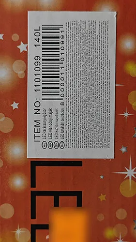 Catena di illuminazione «Lighting chains NEW» — foto 7 dell'alert A12/02947/23