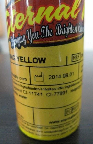 Inchiostro del tatuaggio «Lightning Yellow» — foto 2 dell'alert A12/1262/15