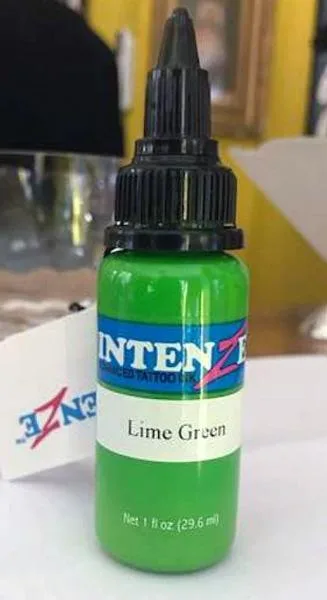 Inchiostro del tatuaggio «Lime Green» (Intenze)