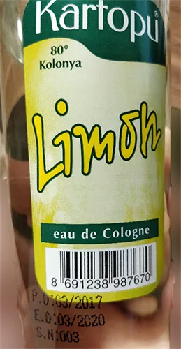 Profumo «Limon eau de Cologne» — foto 1 dell'alert A12/00213/20