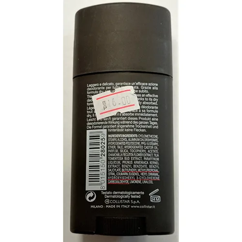 Deodorante «Linea Uomo» — foto 2 dell'alert SR/02091/25