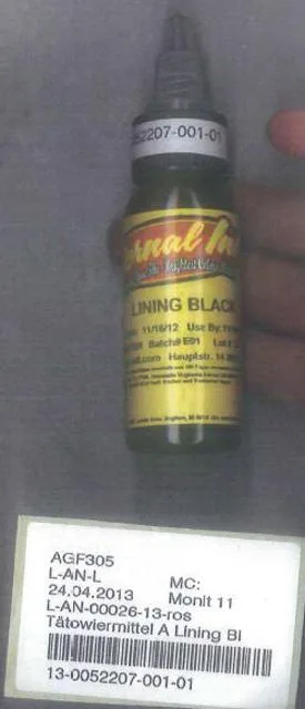 Inchiostro del tatuaggio «Lining Black» (Eternal Ink)