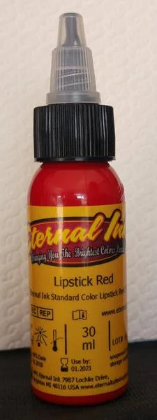 Inchiostro del tatuaggio «Lipstick red» (Eternal Ink)