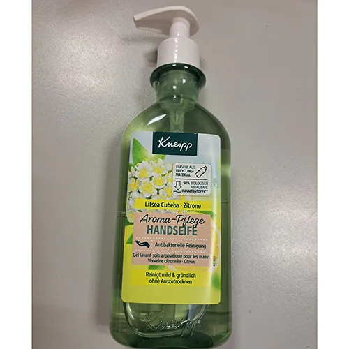 Sapone liquido «LIQUID SOAP LYCHEE KUBEBA - LEMON» (Kneipp.)